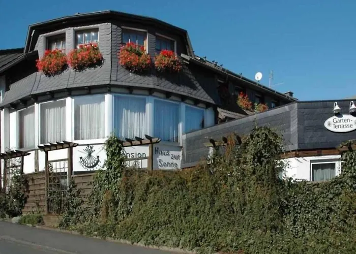 Haus Zur Sonne Sauerland Otel Hallenberg